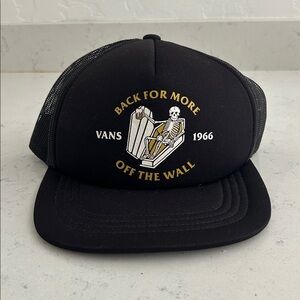 NEW: VANS Trucker Hat Back for More